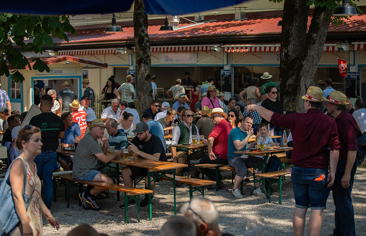 Biergarten von Gut Keferloh