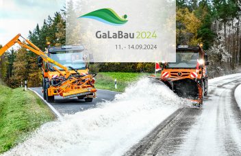 Unimog auf der GaLaBau 2024