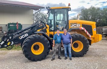 Auslieferung JCB 427 Agri