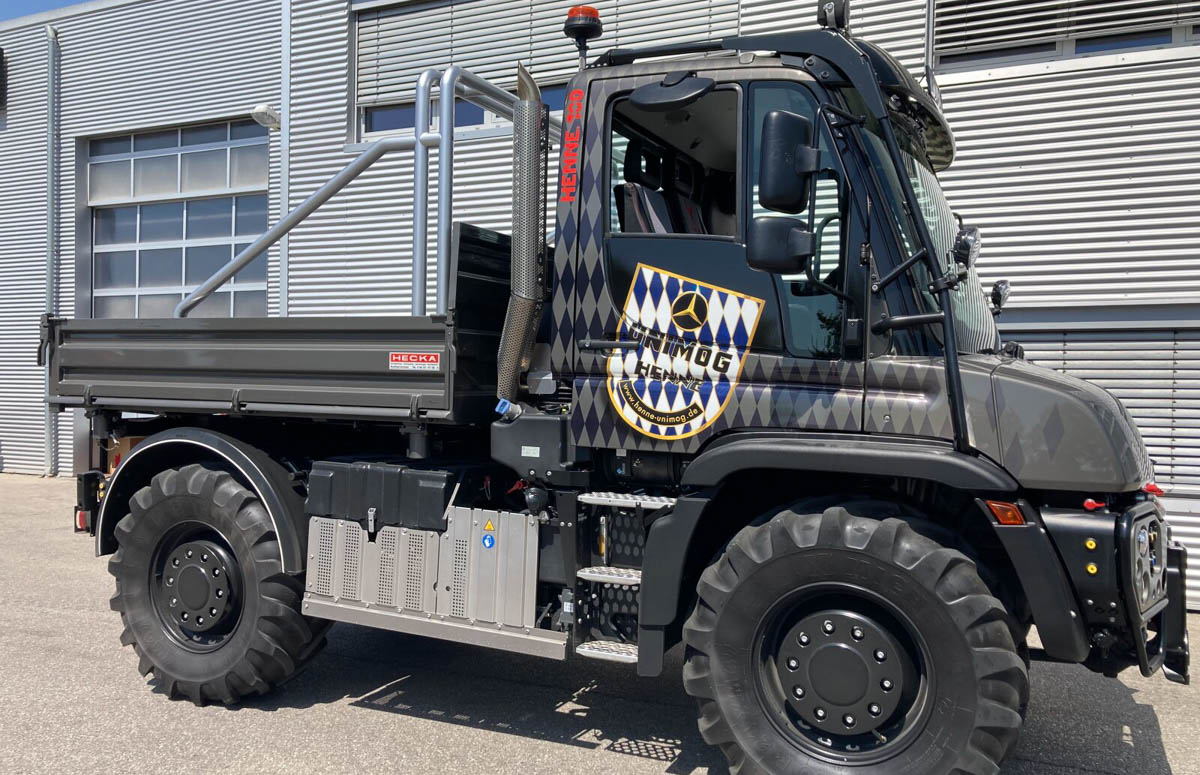 Jubiläums-Unimog von Henne