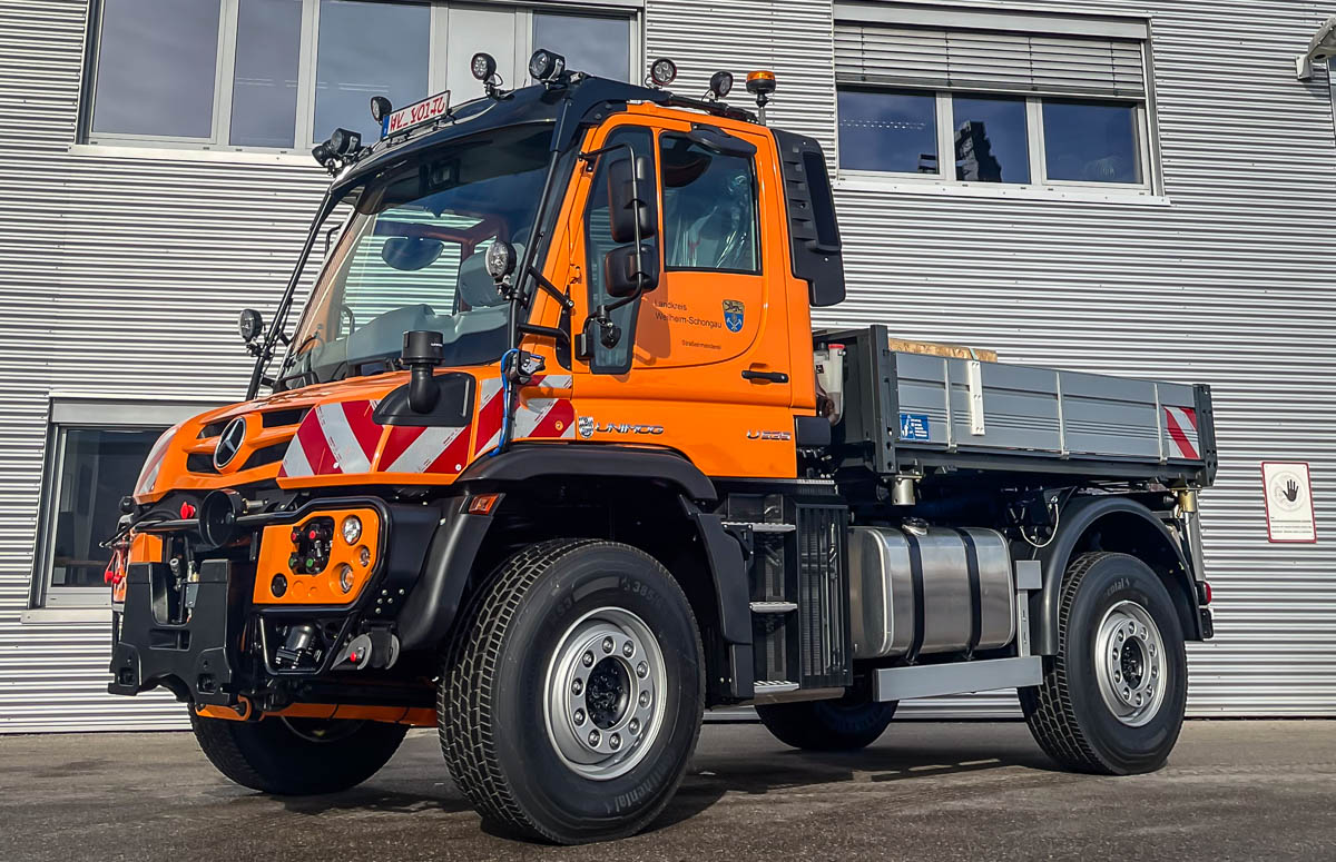 Neuer Unimog U 535 für Weilheim